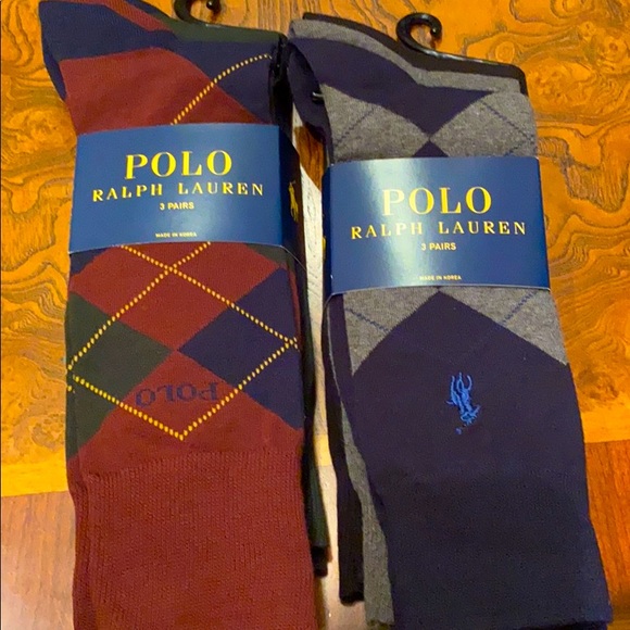 Polo Ralph Lauren Other - 2 Ct of 3 Pack Ralph Lauren Polo Socks NIP